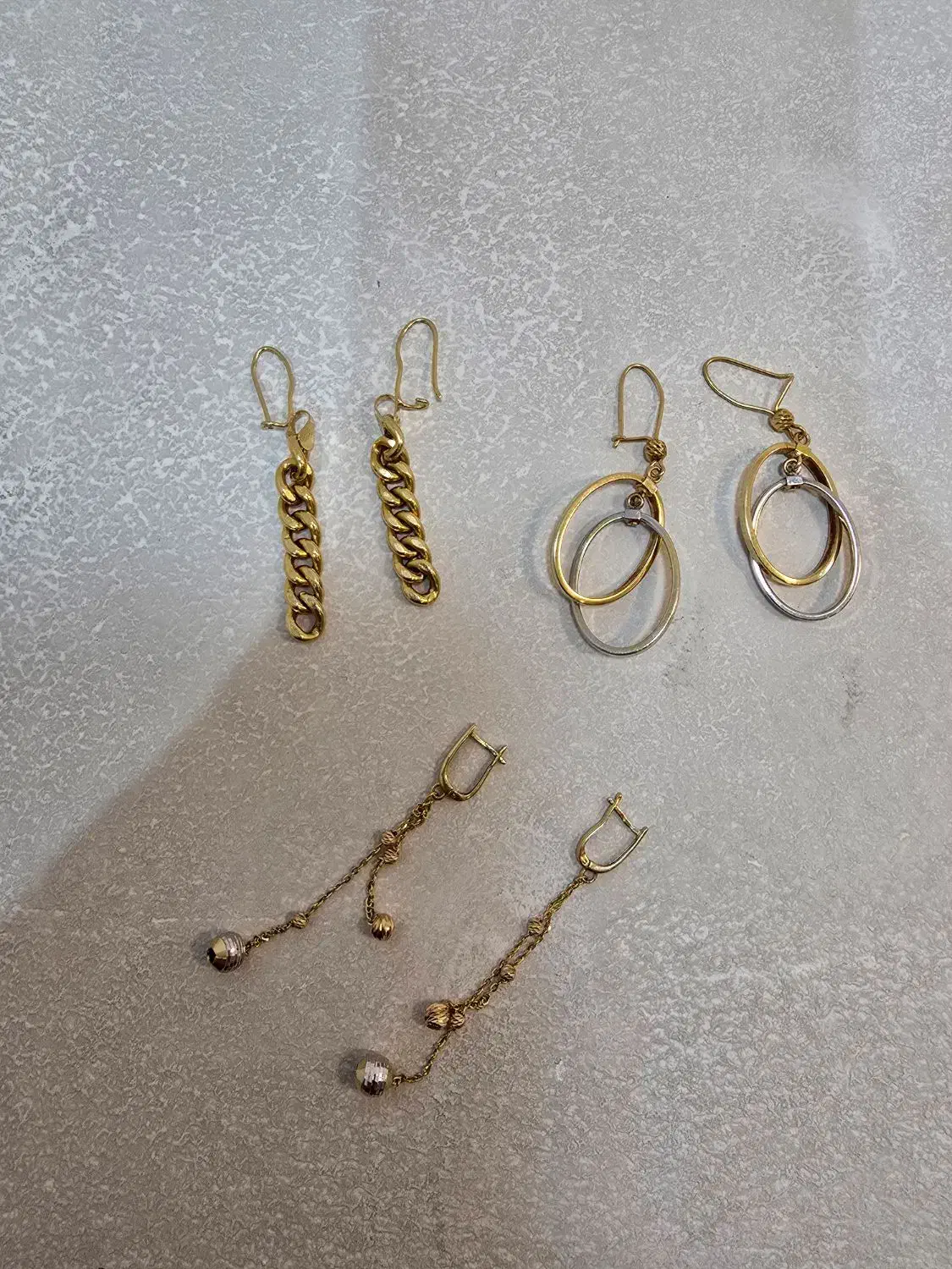 گوشواره های در حد نو مناسب سرمایه گذاری|جواهرات|کرج, المهدی|دیوار