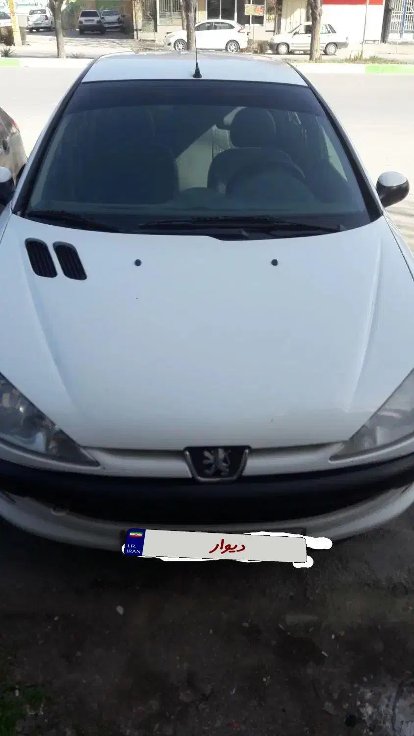 پژو206 مدلv8 91|خودرو سواری و وانت|مبارکه, |دیوار