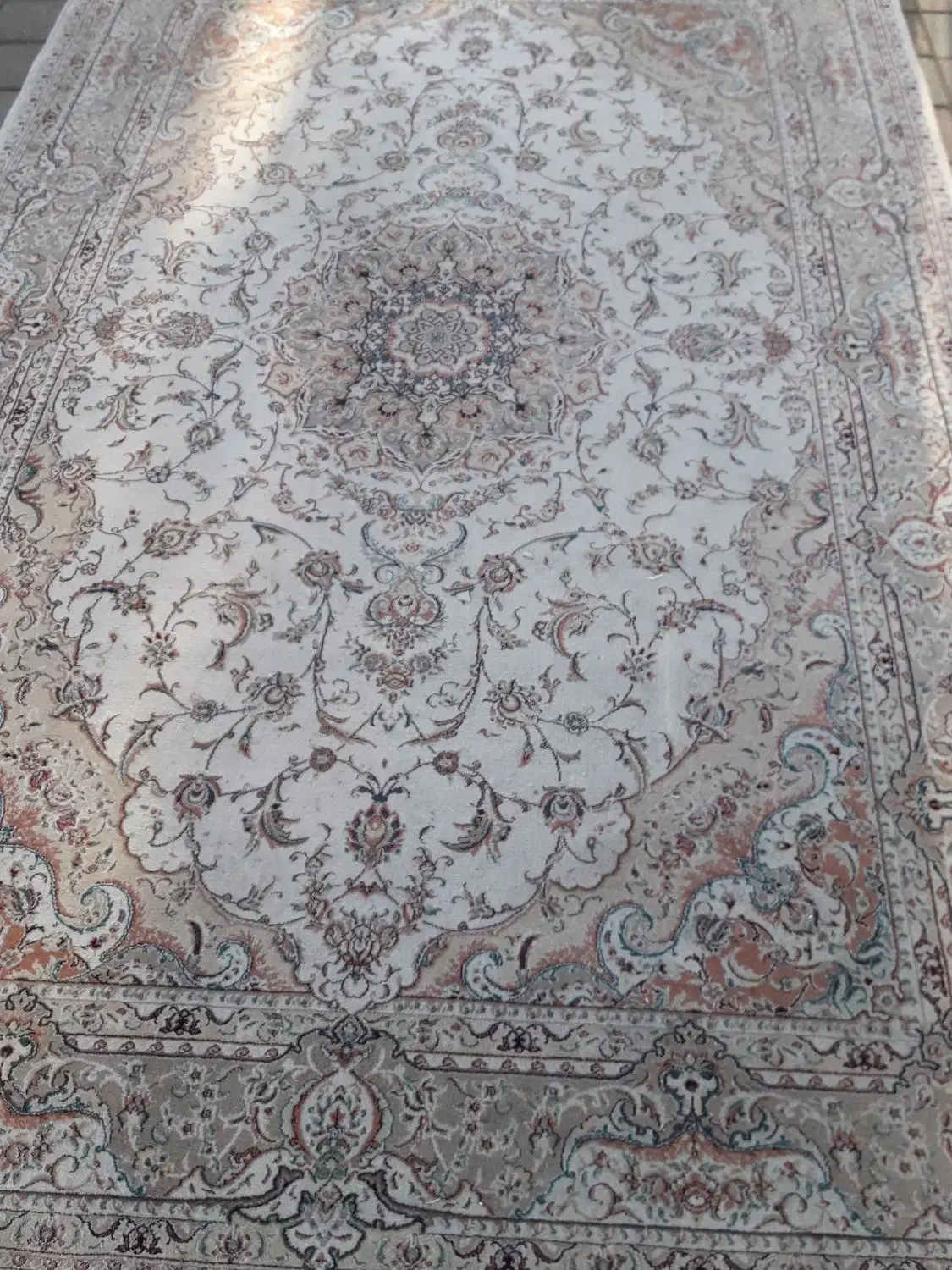 ۱تخته ۶متری کرم|فرش|رشت, رشتیان|دیوار