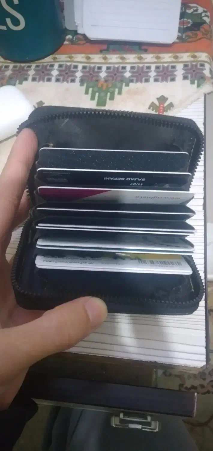 کیف پول چرم طبیعی|کیف، کفش، کمربند|گرگان, |دیوار