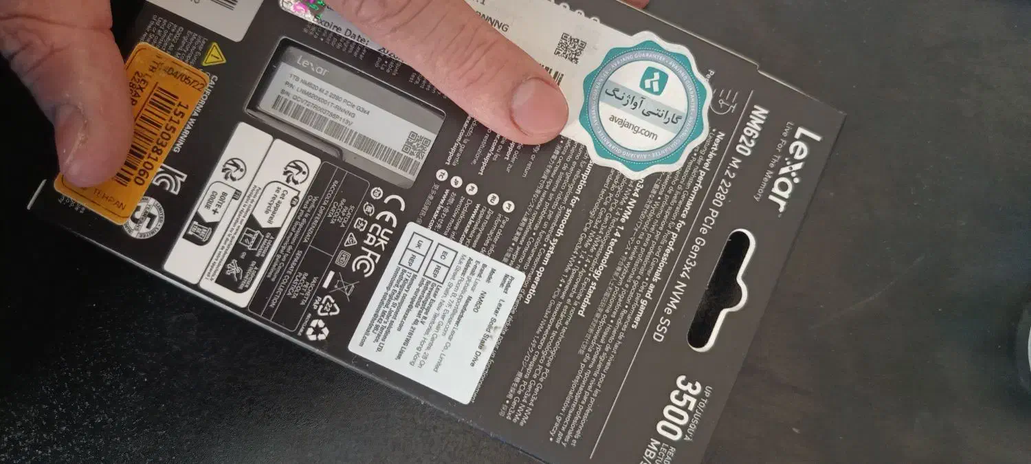 ssd 1T /اس اس دی یک ترابایت|قطعات و لوازم جانبی رایانه|تهران, تهرانسر شرقی|دیوار