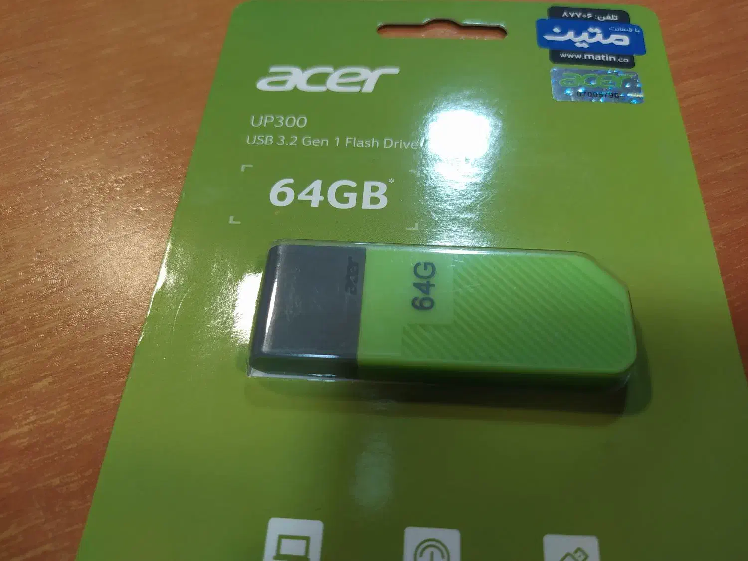 فلش 64g Acer|قطعات و لوازم جانبی رایانه|گرگان, |دیوار