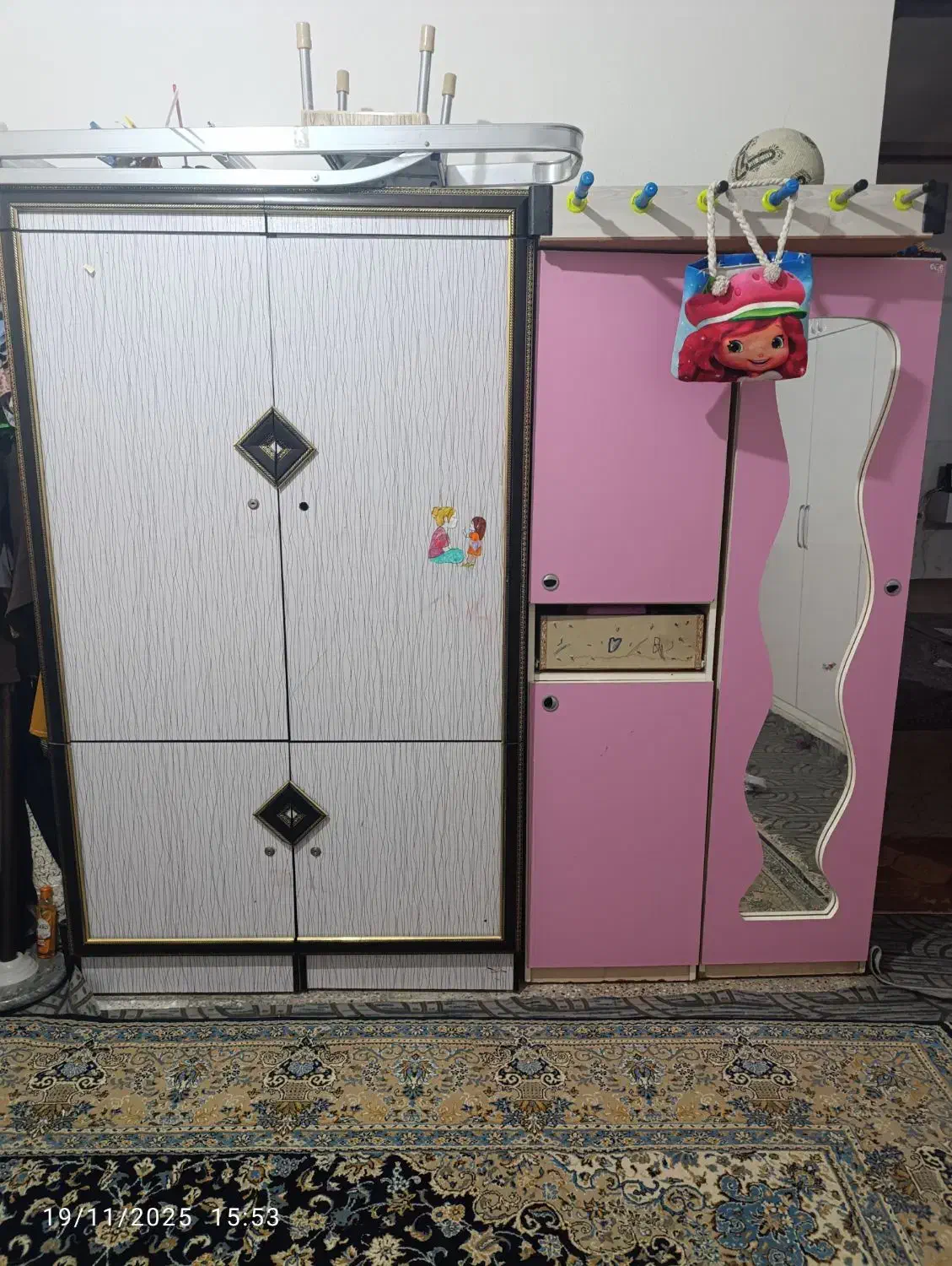 کمد لباس|جاکفشی، کمد، دراور|بندر کنگان, |دیوار