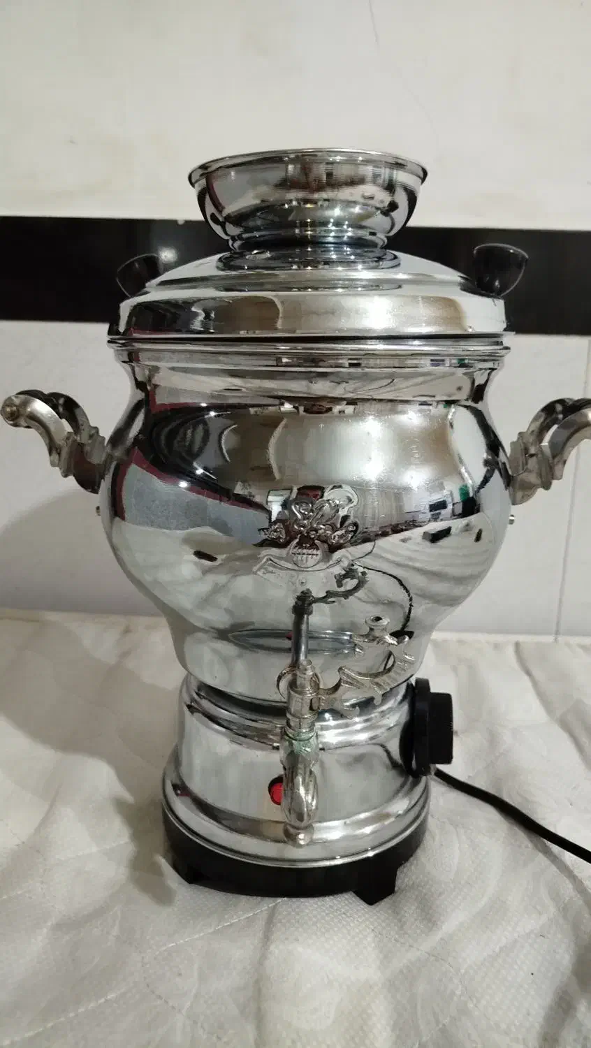 سماور شیش لیتری|سماور، چای‌ساز، قهوه‌ساز|خسروشاه, |دیوار