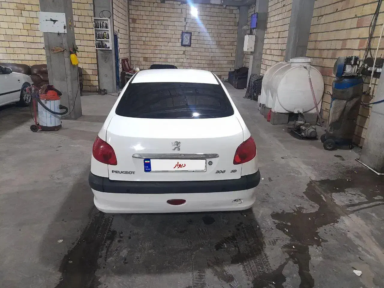 206 SD V8 مدل 94 قیمت مناسب|خودرو سواری و وانت|تهران, صادقیه|دیوار
