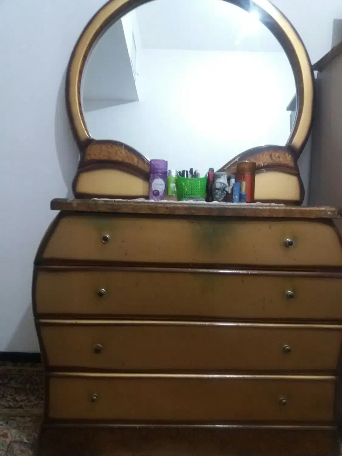 دراور وآینه|جاکفشی، کمد، دراور|ری, علایین|دیوار