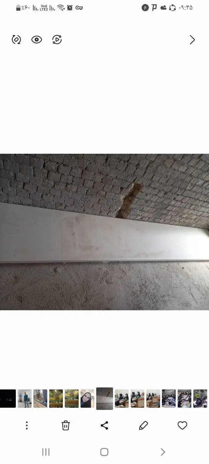 صفحه روی کابینت|مصالح و تجهیزات ساختمان|گرمه, |دیوار