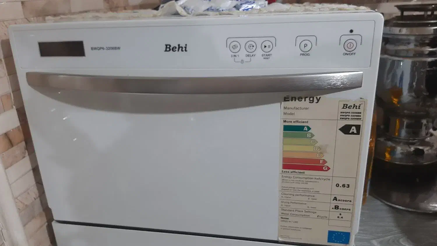 فروش ظرف شویی بهی ۸ نفره|ماشین ظرفشویی|قزوین, |دیوار