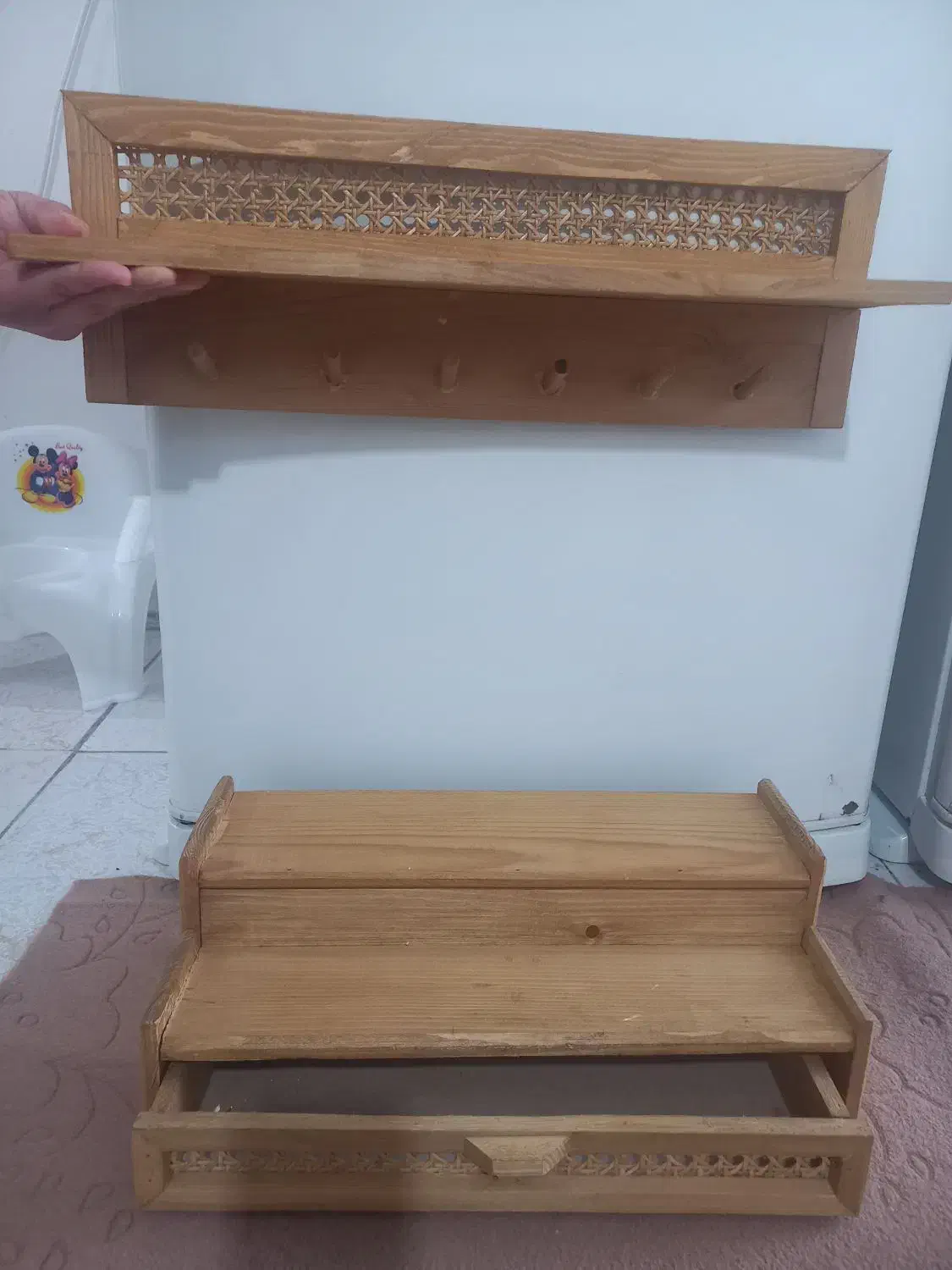 پاسماوری شلف زمینی وهوایی|آب‌چکان و نظم‌دهنده ظروف|سنندج, |دیوار