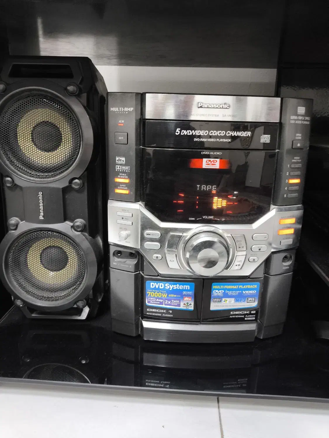 ضبط پاناسونیک اصل|سیستم صوتی خانگی|اندیشه, اندیشه فاز ۱|دیوار