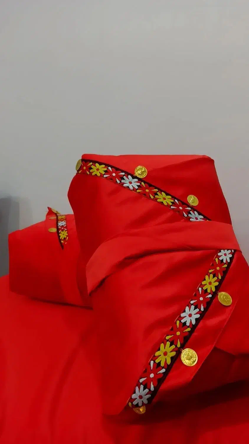 بقچه داش عروس وداماد|رختخواب، بالش، پتو|آق قلا, |دیوار