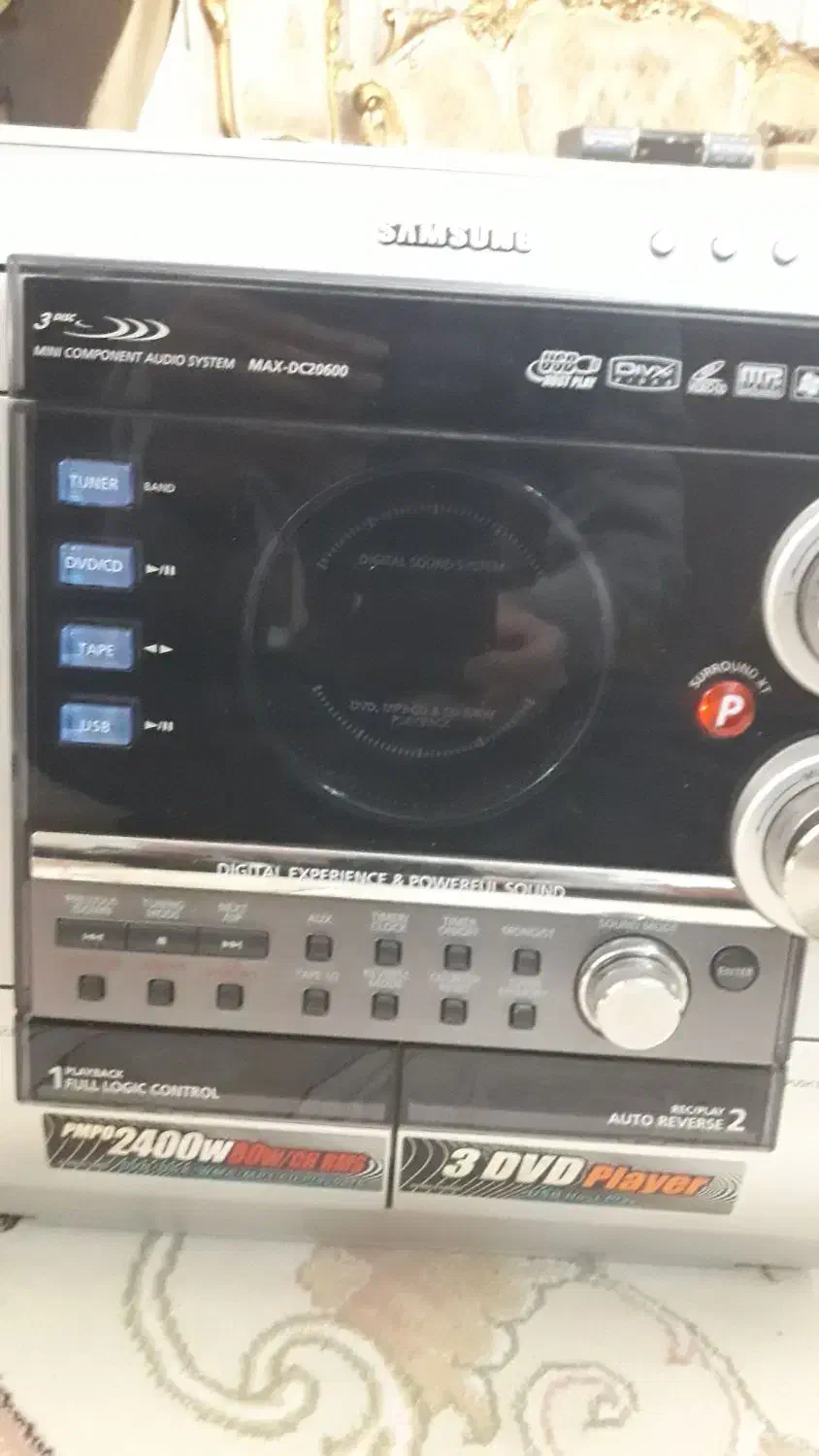 سیستم DVD۳ صوتی تصویری و  دستگاه سی دی پخش|پخش‌کننده DVD و ویدیو|زنجان, |دیوار