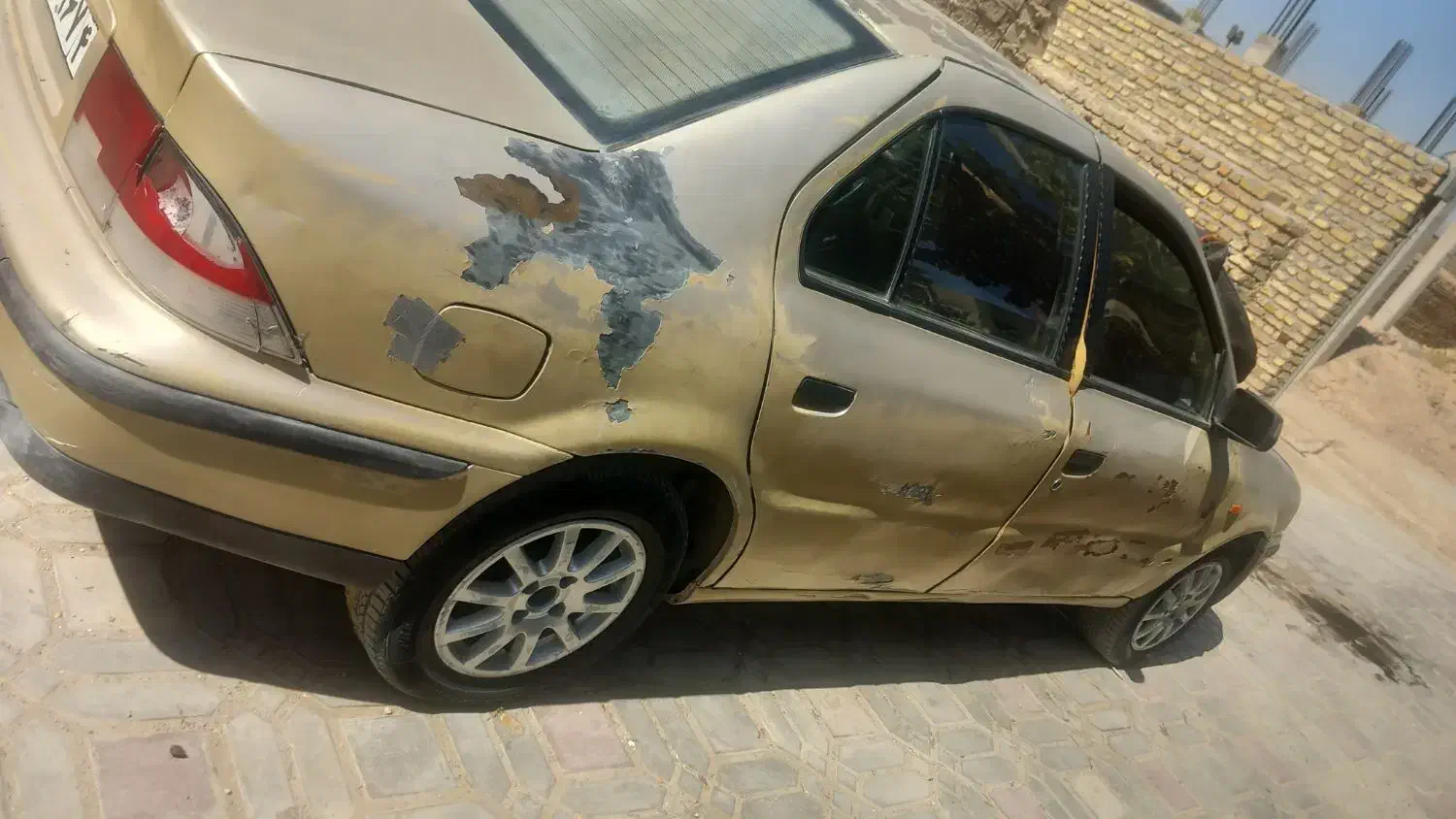 سمند بژ مدل ۸۲ دوگانه فابریک|خودرو سواری و وانت|مبارکه, |دیوار