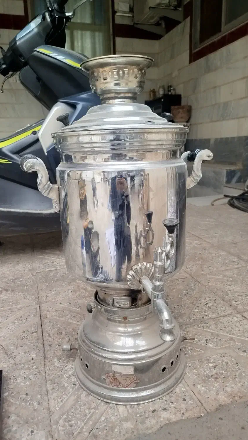 سماور گازی ۲۰ لیتری ایران نژاد|سماور، چای‌ساز، قهوه‌ساز|زرندیه, |دیوار