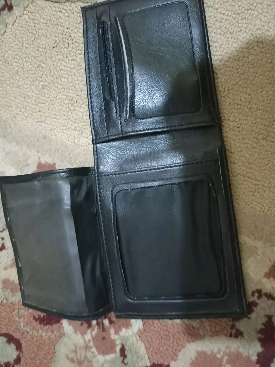 کیف پول چرم درجه یک نو|کیف، کفش، کمربند|دوگنبدان, |دیوار