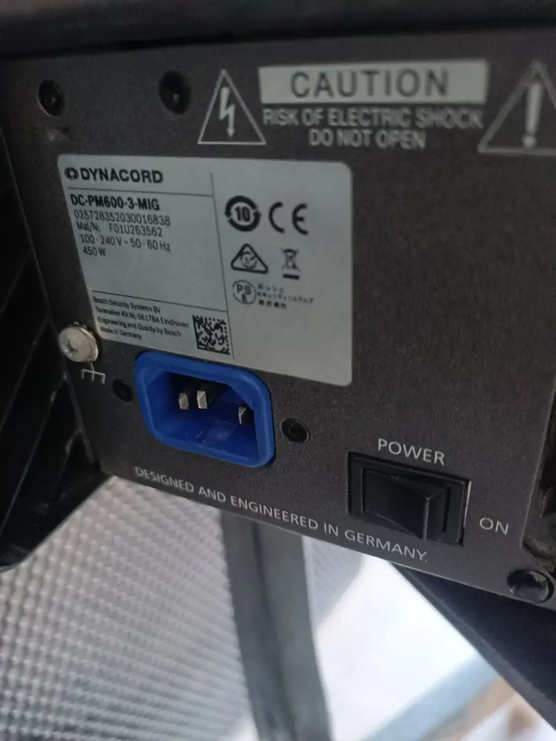 پاورمیکسر دایناکورد600اصلی المان|آلات موسیقی|قوچان, |دیوار