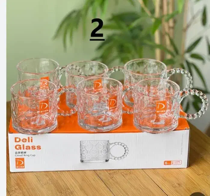 لیوان دسته مرواریدی|ظروف سرو و پذیرایی|اهواز, زیتون کارگری|دیوار