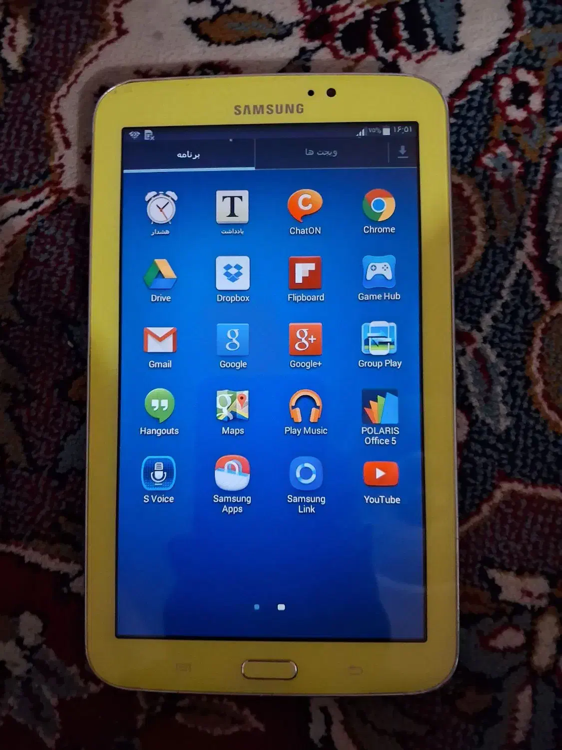 تبلت سامسونگ سیم کارت خور|تبلت|الوند, |دیوار