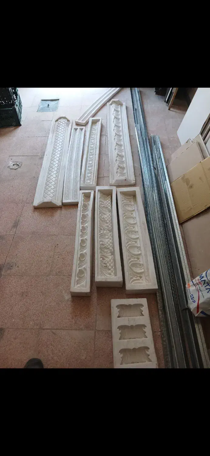 فروش قالب گچی پیش ساخته پارساباد|مصالح و تجهیزات ساختمان|پارس‌آباد, |دیوار