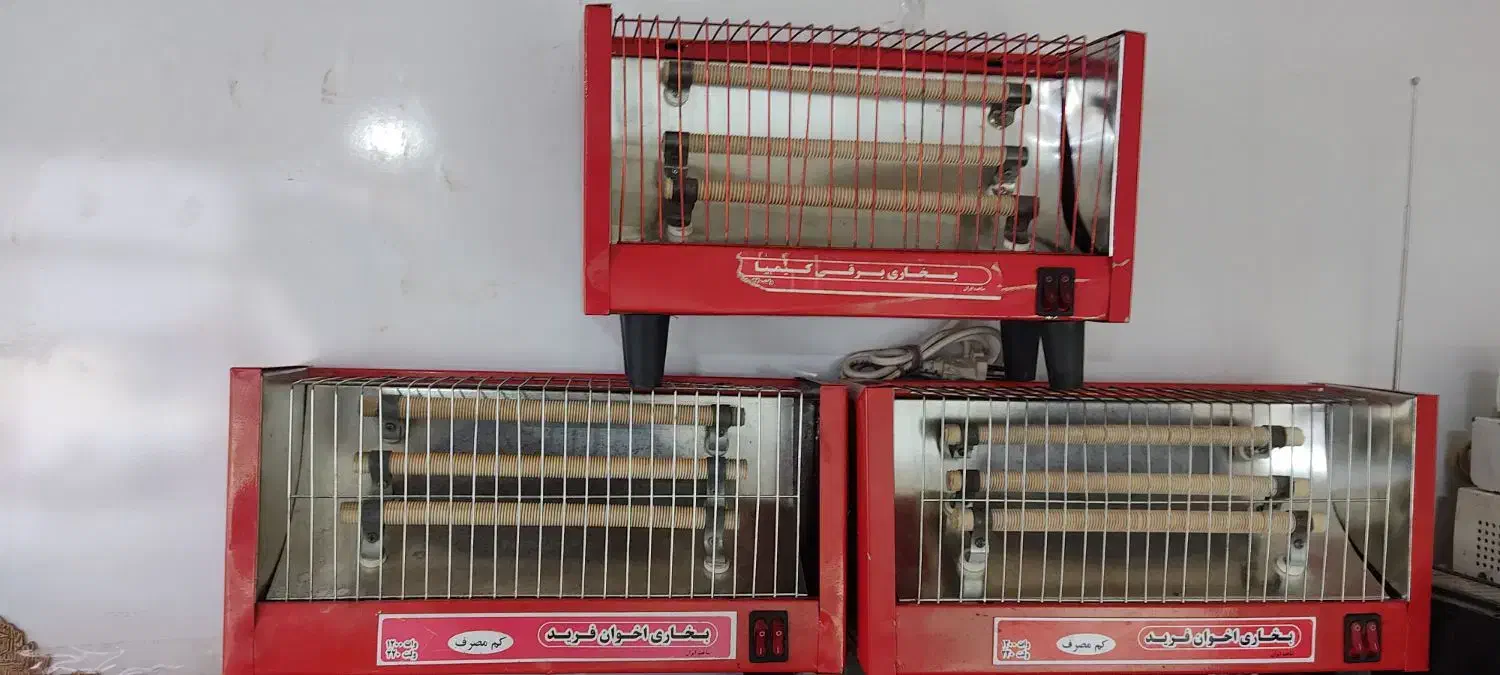 چند عدد بخاری برقی و کرسی|بخاری، هیتر، شومینه|سلماس, |دیوار