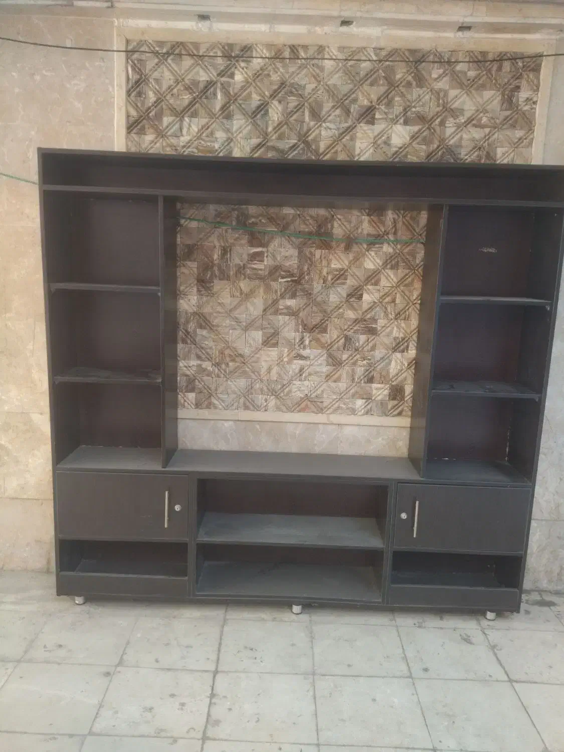 کتابخانه|کتابخانه، شلف، قفسههای دیواری|اهواز, شریعتی جنوبی|دیوار