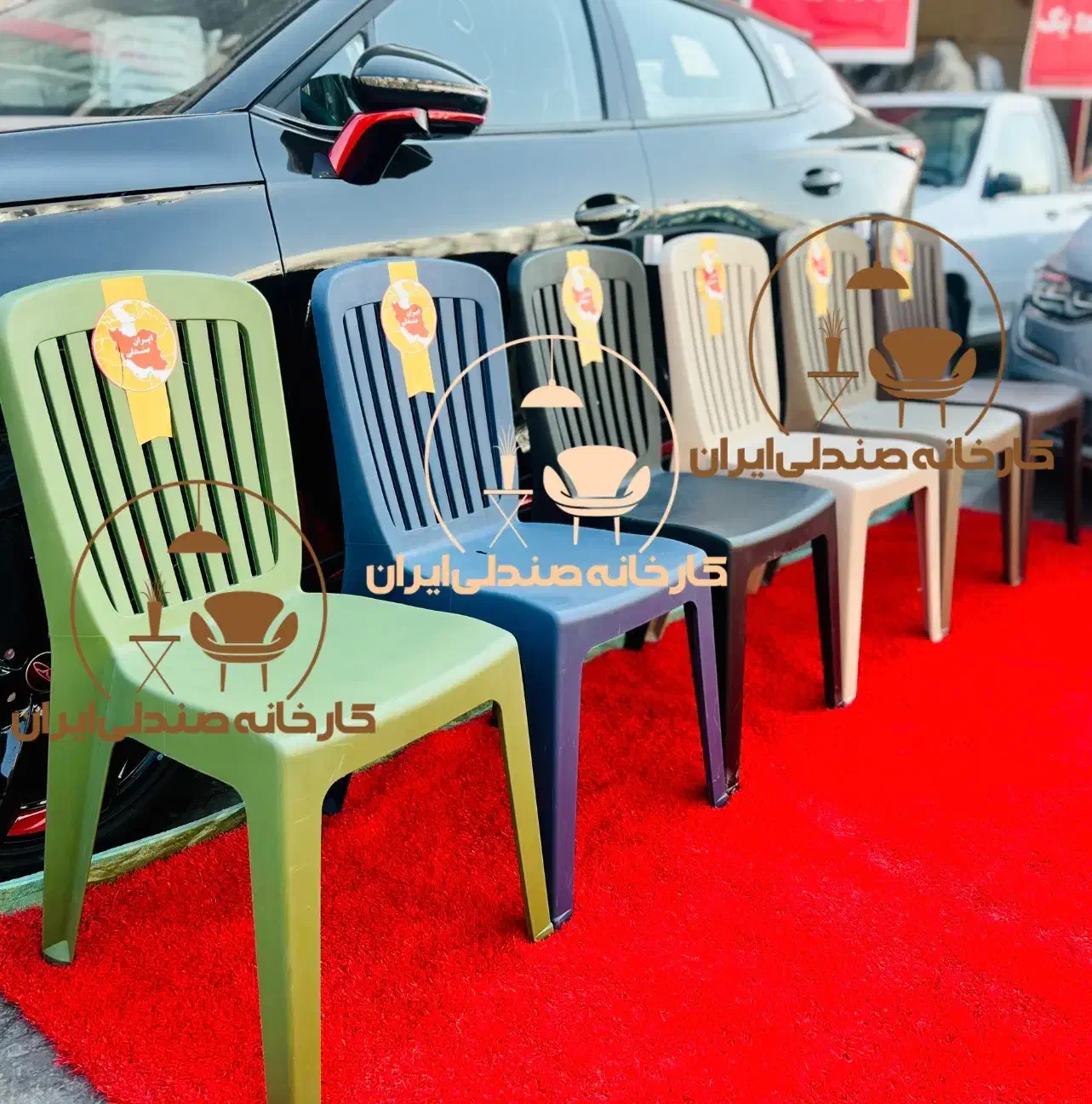 صندلی پلاستیکی باغی کافه طرح ارش|میز و صندلی غذاخوری|تهران, میدان ولیعصر|دیوار