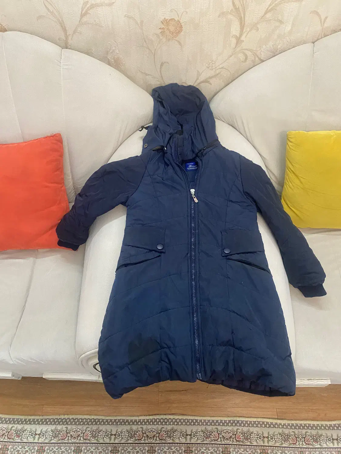 کاپشن سورمه ای|کفش و لباس بچه|مشهد, تربیت (صدف)|دیوار