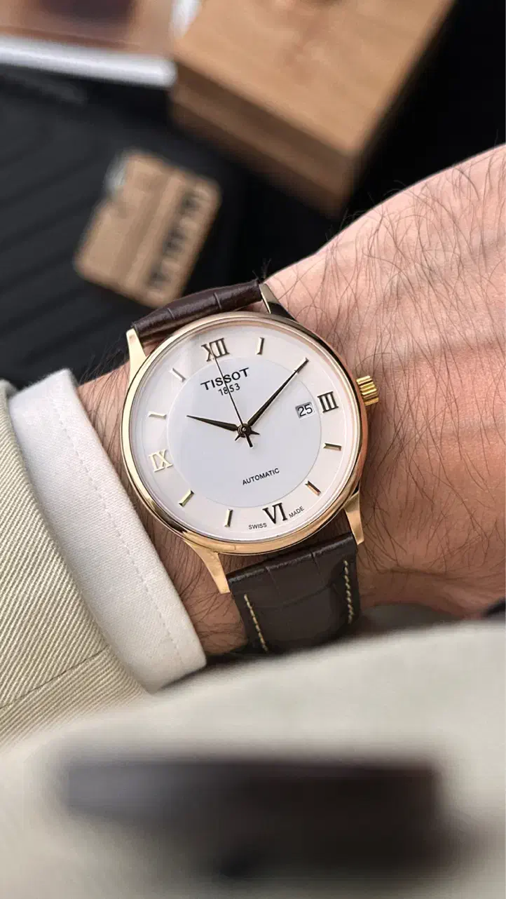 ساعت TISSOT طلای ۱۸ عیار اکبند اتوماتیک تیسو تیسوت|ساعت|تهران, زعفرانیه|دیوار