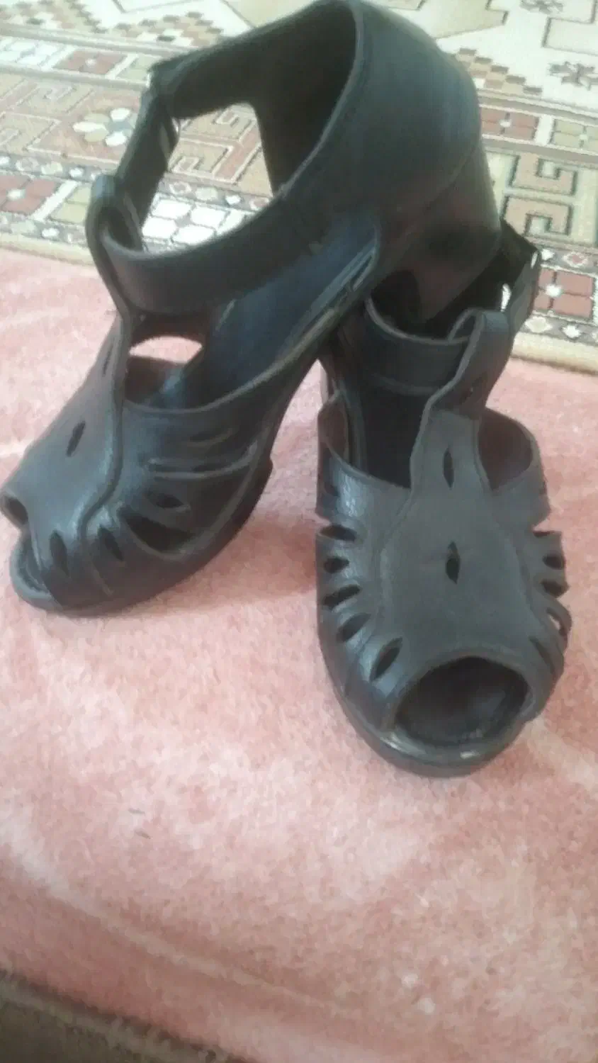 کفش تابستانی سایز 37 چرم|کیف، کفش، کمربند|تنکمان, |دیوار