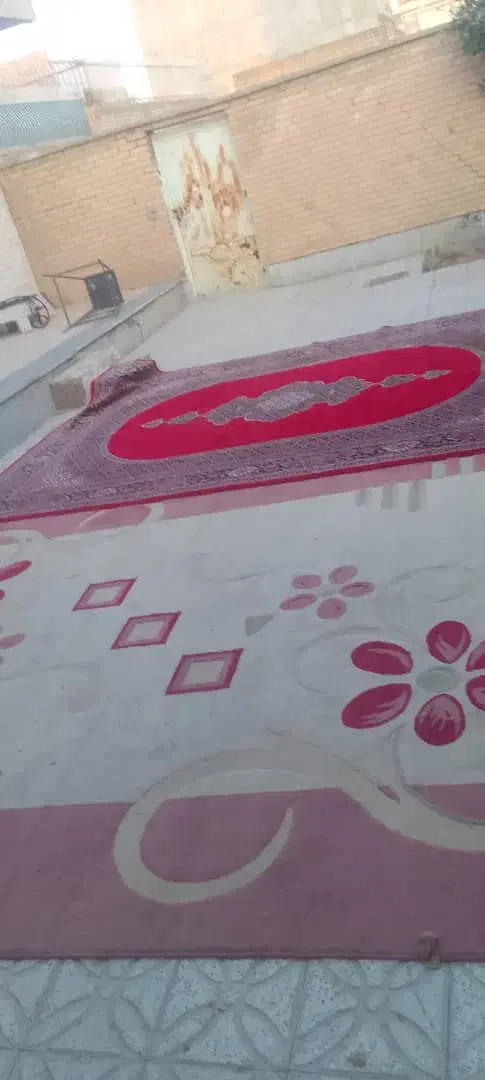 قالی در حد نو|فرش|لنجان, |دیوار