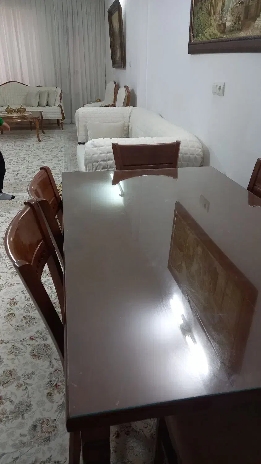 میز ناهارخوری ۶ نفره|میز و صندلی غذاخوری|مشهد, ایمان|دیوار