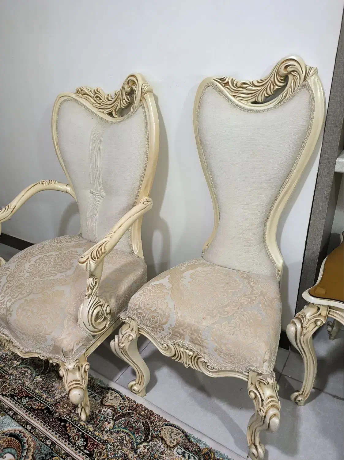 مبل ۷نفره و غذاخوری ۸نفره|مبلمان خانگی و میز عسلی|نسیم‌شهر, |دیوار