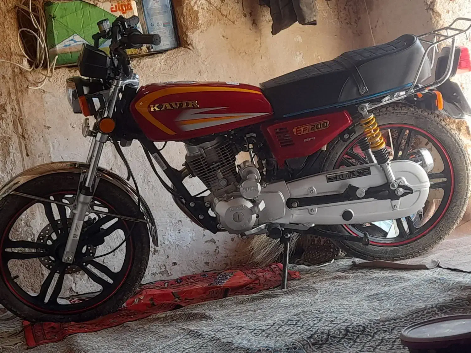 موتور 200کویر درحد خشک|موتورسیکلت|شیرینسو, |دیوار