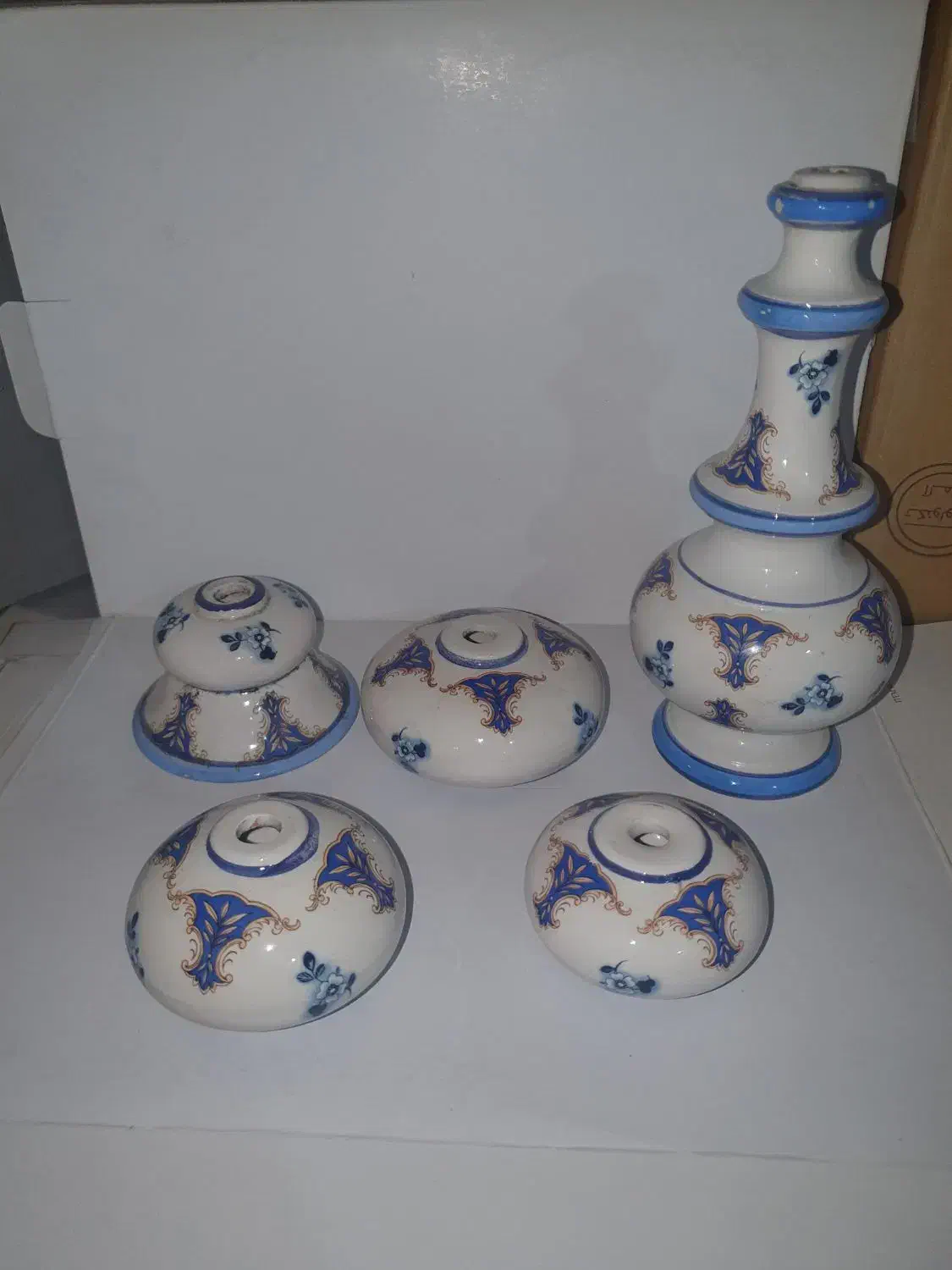 قطعات لوستر و آباژور ایتالیایی|لوستر و چراغ آویز|فشاپویه, |دیوار