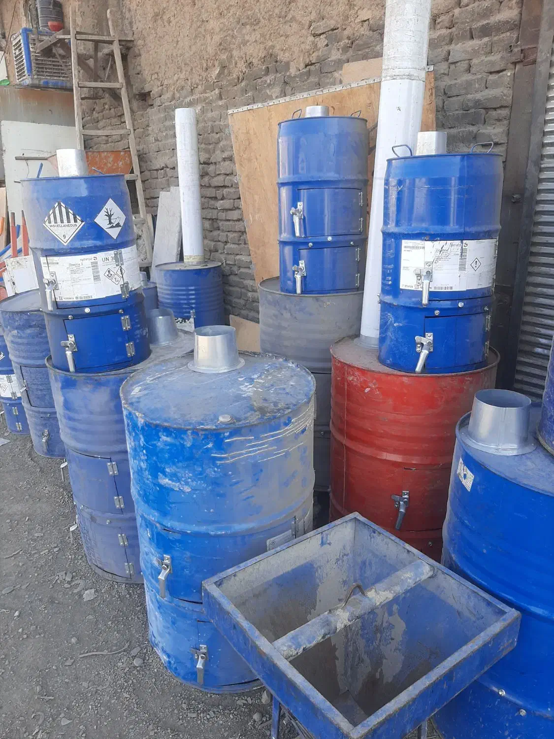 بشکه   بخاری هیزمی و گازی|بخاری، هیتر، شومینه|تهران, شهرک ابوذر|دیوار