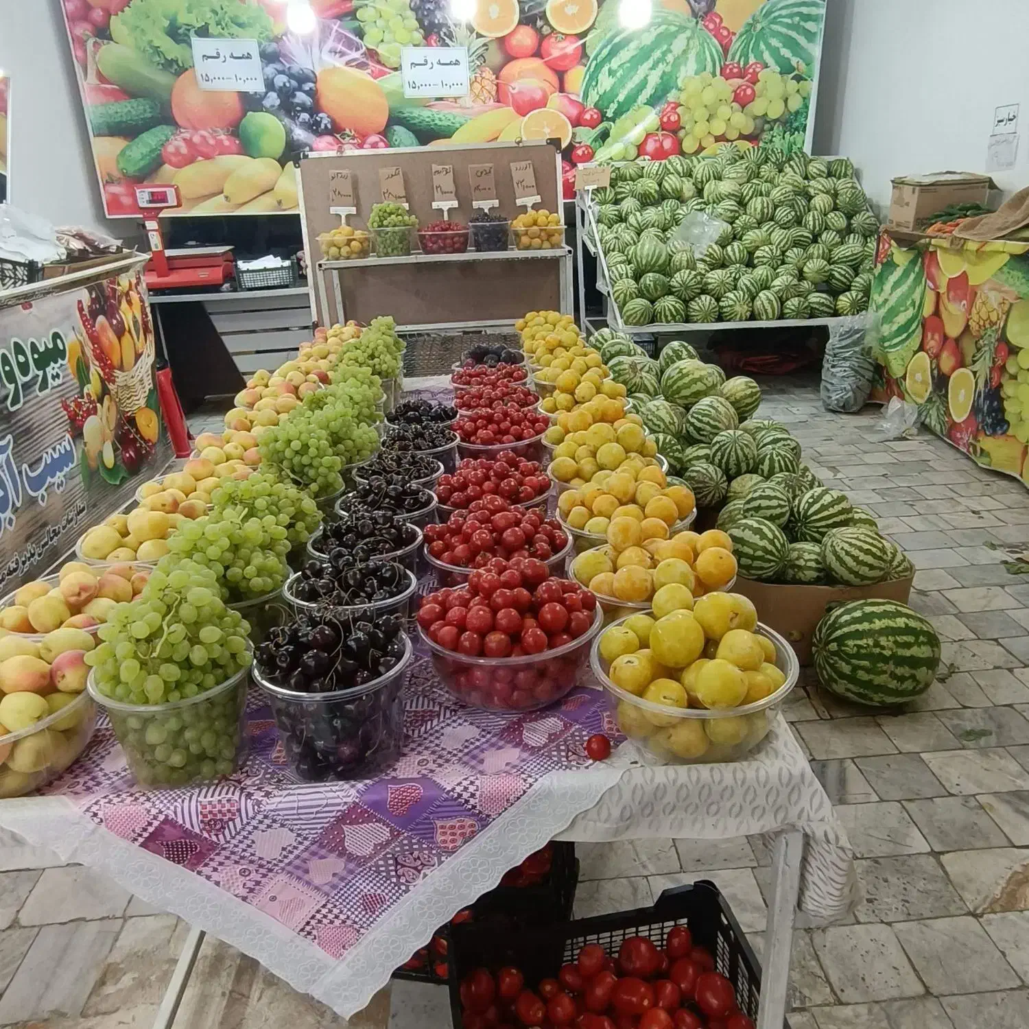 واگذاری میوه فروشی|اجارهٔ مغازه و غرفه|بیرجند, |دیوار