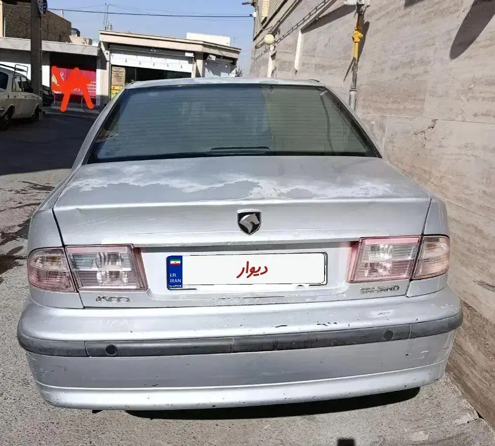 سمند دوگانه مدل ۸۸|خودرو سواری و وانت|نجف‌آباد, قدس|دیوار