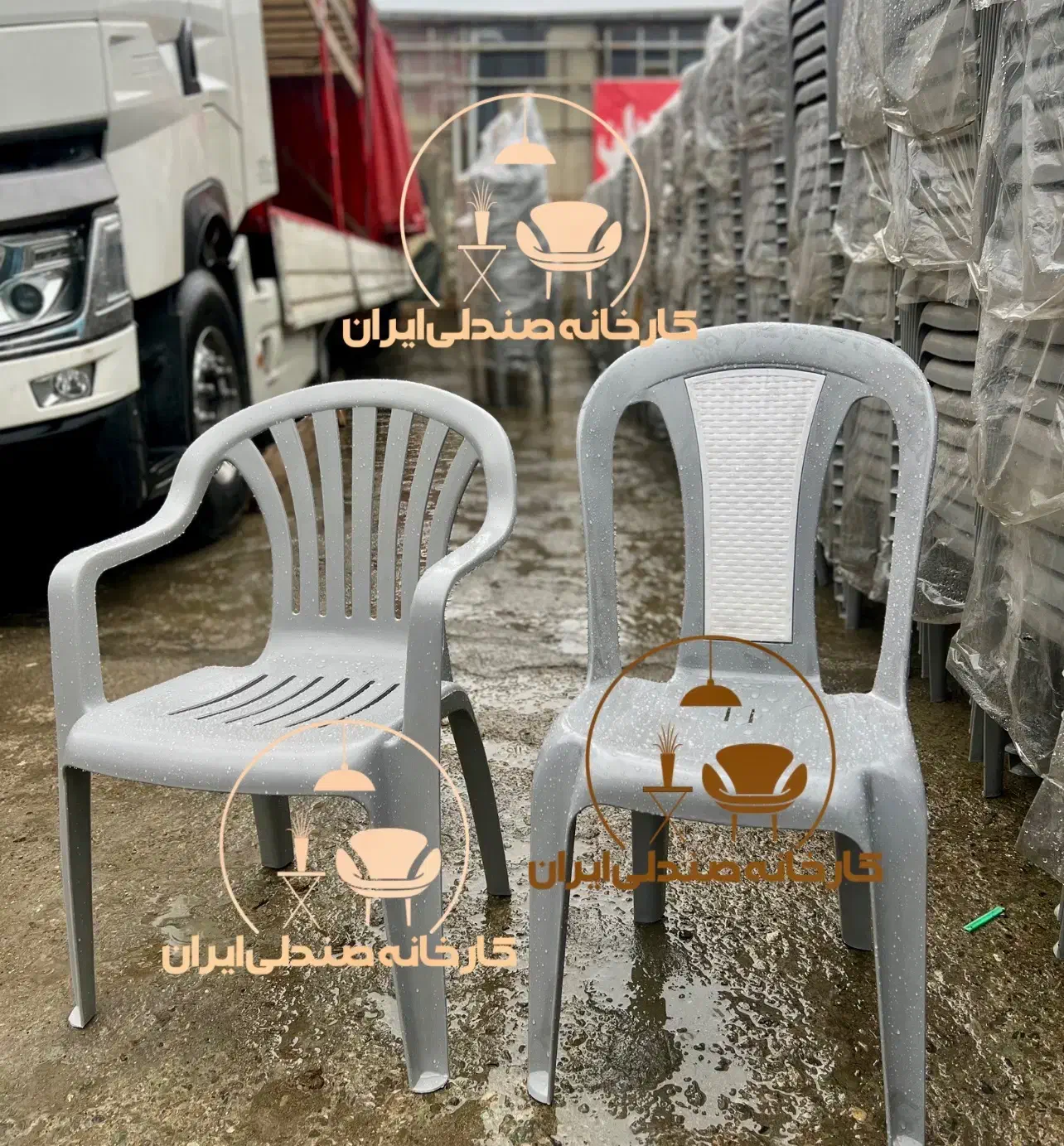 صندلی پلاستیکی طرح جانان صندلی ایران)|میز و صندلی غذاخوری|کرج, عظیمیه|دیوار