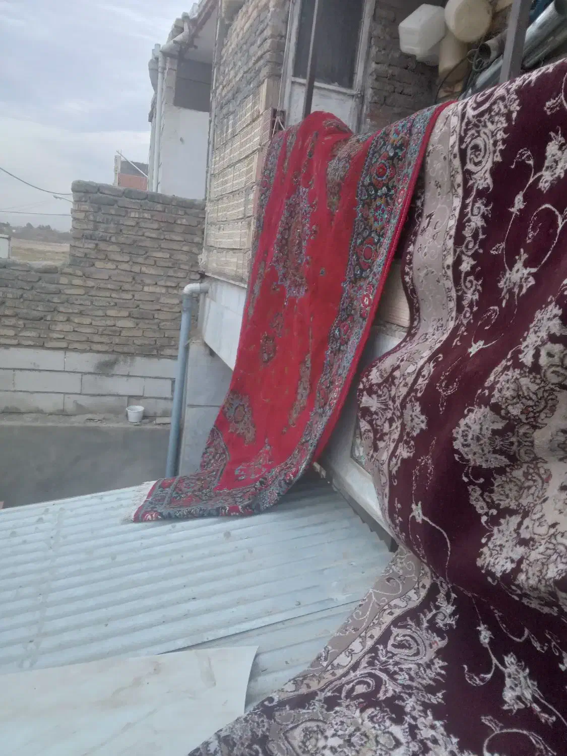 دوتا قالی زیبا وسالم وتمیز|فرش|بجنورد, |دیوار