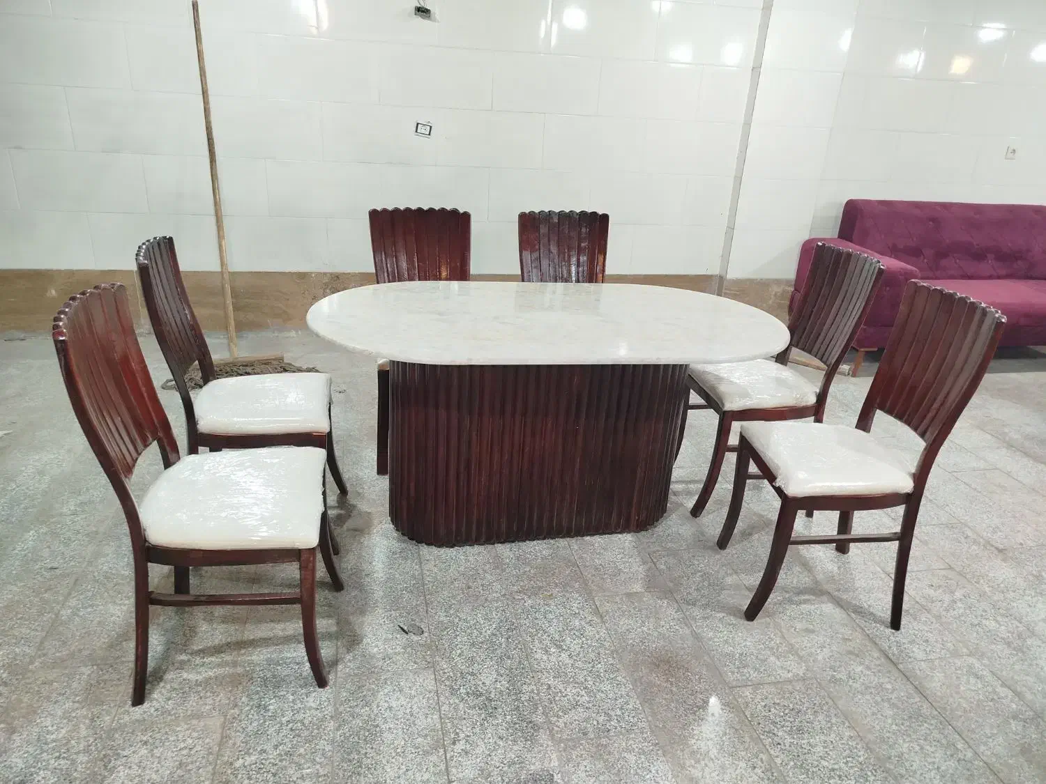 تولیدی ناهار خوری ۶ نفره جزیره|میز و صندلی غذاخوری|شهرکرد, |دیوار