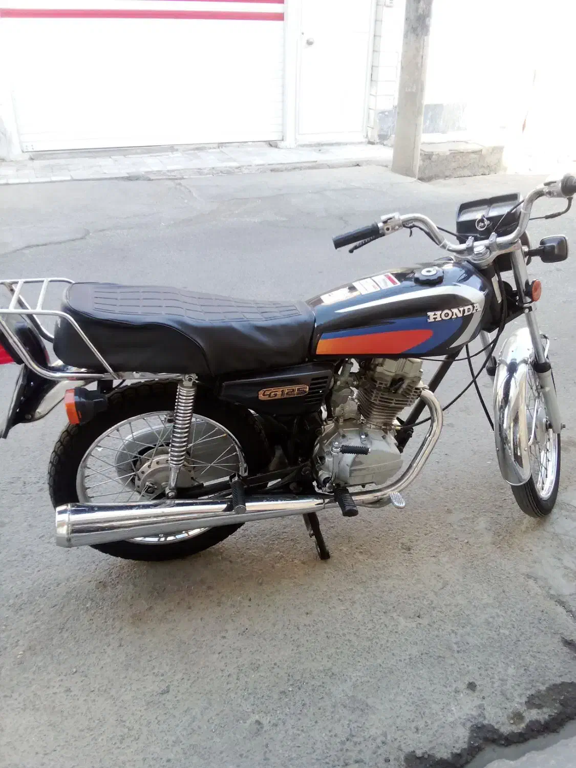 موتورسیکلت هندا ۱۲۵ مدل ۹۳پلاک ملی|موتورسیکلت|قم, نیروگاه|دیوار