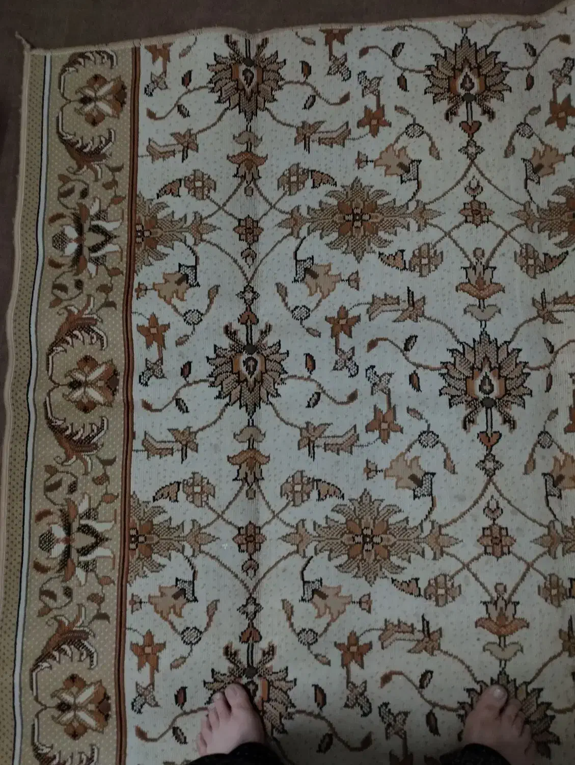 قالی|فرش|قم, شاه ابراهیم|دیوار