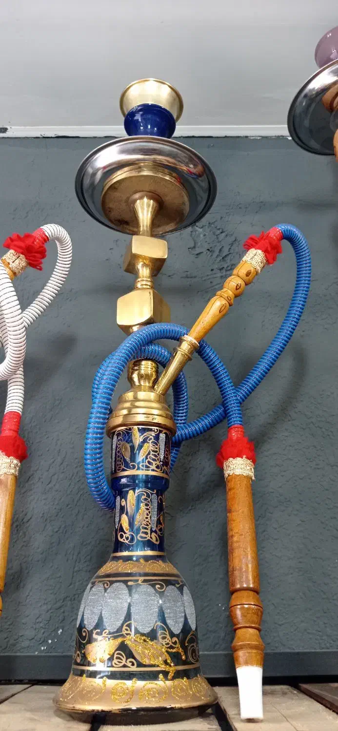 قلیان تنه برنجی|کلکسیون و سرگرمی|رشت, حمیدیان|دیوار