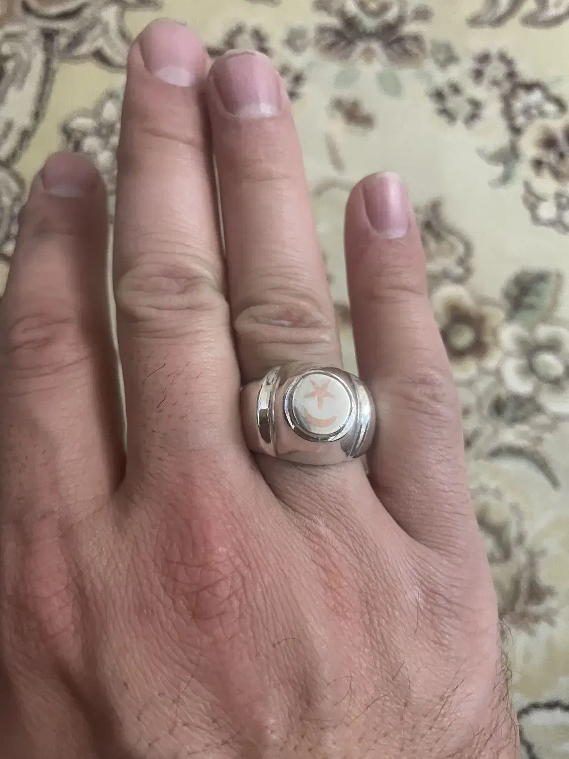 انگشتر دست ساز حرز زنگوله دار|جواهرات|ابهر, |دیوار