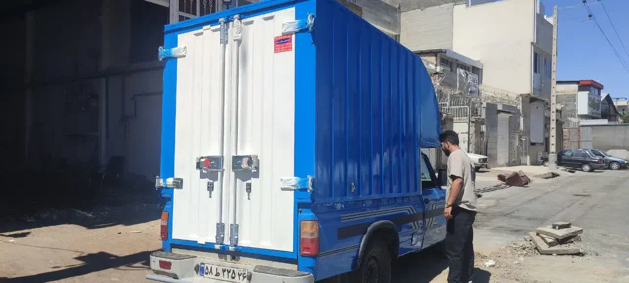 اتاق مسقف نیسان کانتین فلزی یخچالی کفی(سهیلیران)|قطعات یدکی و لوازم جانبی|مشهد, ثامن|دیوار