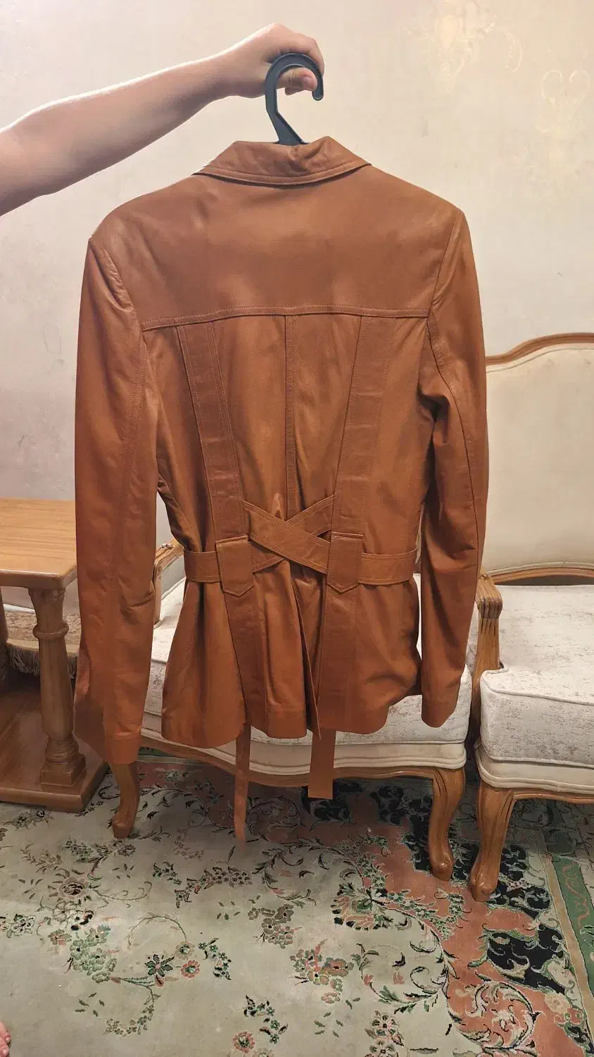 پالتو کتی چرم زنانه|لباس|مشهد, سجاد شهر|دیوار