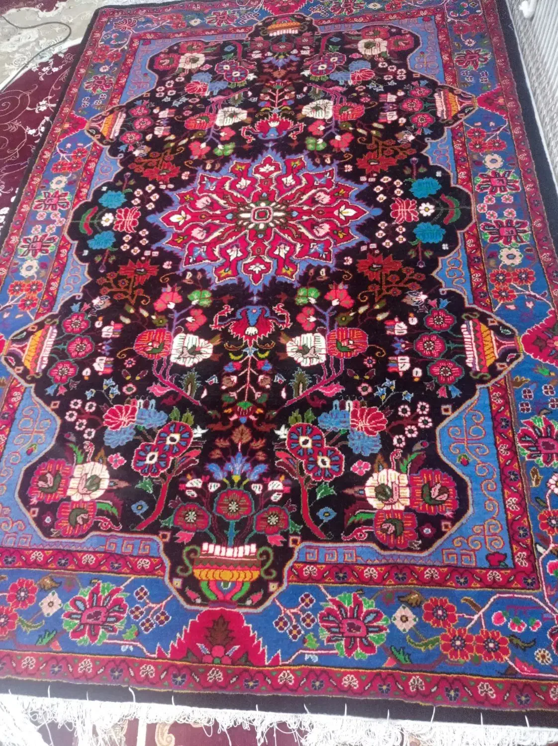 فرش دستباف|فرش|نهاوند, |دیوار