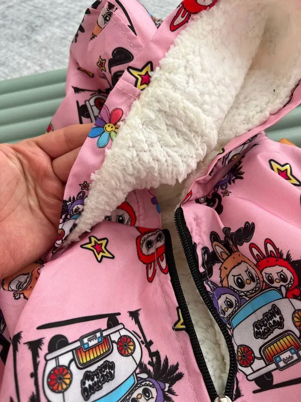 بارونی طرح لبوبو،بارونی کیتی|کفش و لباس بچه|کهریزک, |دیوار