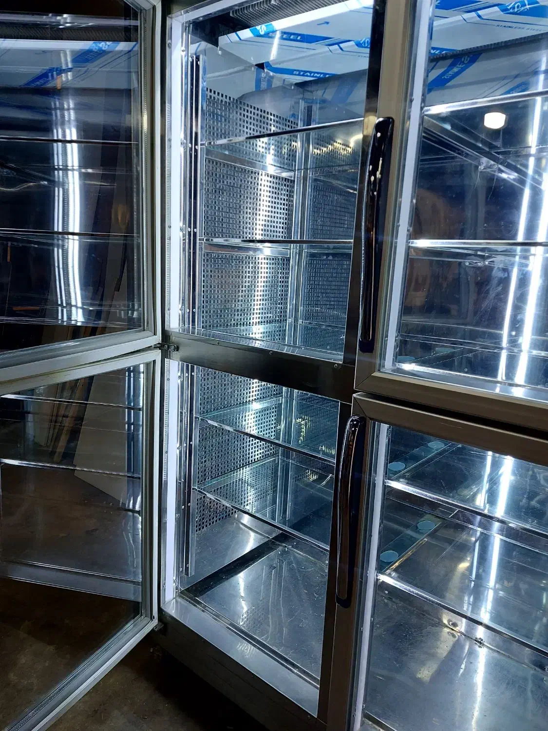 یخچال ایستاده تمام استیل|فروشگاه و مغازه|تهران, شهرک طالقانی|دیوار
