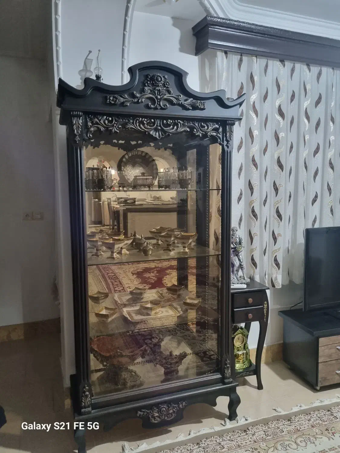 فروش بوفه چوبی|بوفه، ویترین، کنسول|ساری, |دیوار